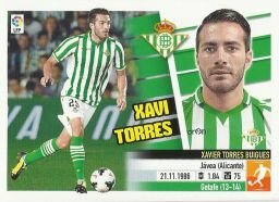 Xavi Torres Real Betis 2013-2014