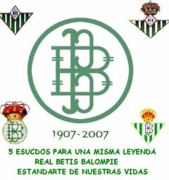ESCUDOS BETICOS. - Fotos de La historia del Betis